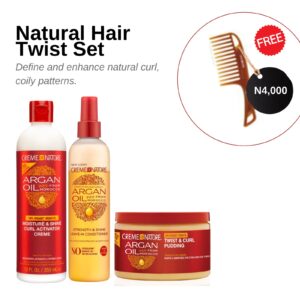 Natural Hair Twist Set